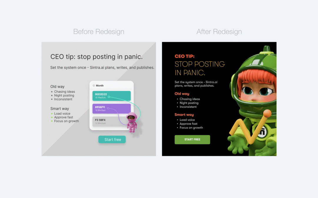 Social Media Posts Redesign